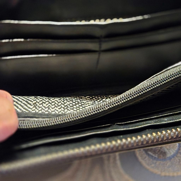 Rebecca Minkoff Black Leather Wallet - Picture 6 of 10